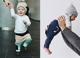 Jak i w co ubierać niemowlaka zimą – w domu / na spacer / do snu