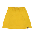 Spódnica z kieszenią musztardowa 