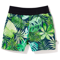 Szorty w zielone liście monstery