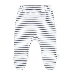 Półśpioch bawełniany biały w paski