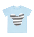 T-shirt Mouse błękitny paski