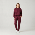 Damskie spodnie dresowe Igo, bordowe
