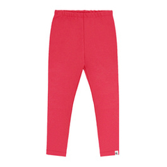 Bawełniane legginsy koralowe