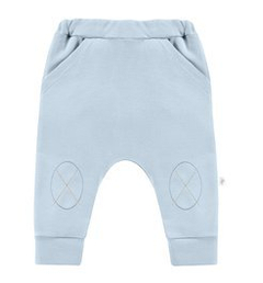 Spodnie basic błękitne