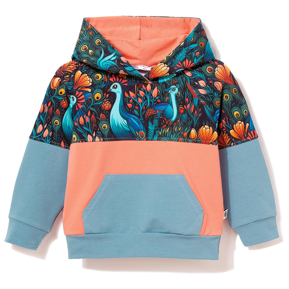 Bluza dresowa Kangaroo Pawie oczka