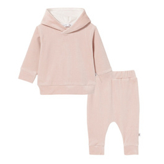 Dres niemowlęcy welurowy, beżowy