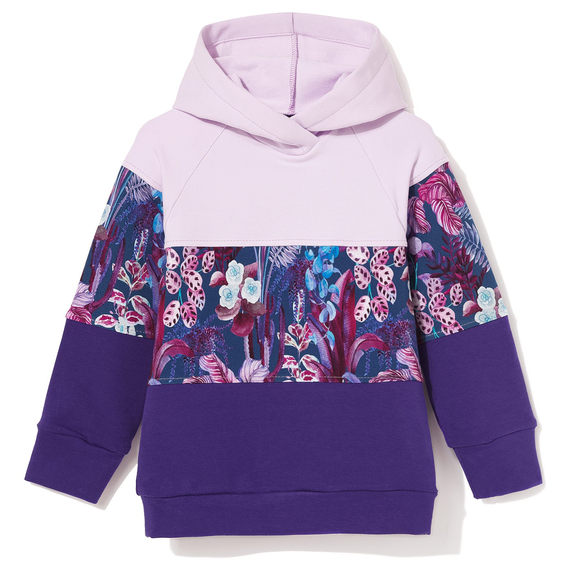 Bluza z kapturem 3 kolory Tropical plants 