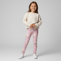 Legginsy dziewczęce bawełniane Pink Roses