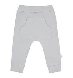 Spodnie dresowe z kieszonką szare