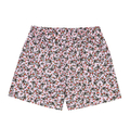 Krótkie spodenki klasyczne różowe Kwiatuszki