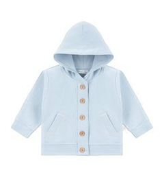 Bluza z kapturem błękitna