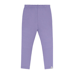 Bawełniane legginsy fioletowe