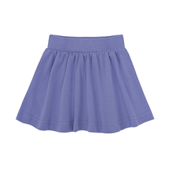 Bawełniana spódnica basic fioletowa