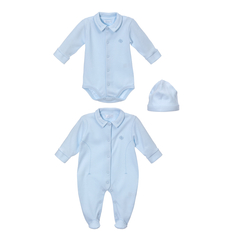 Zestaw niemowlęcy Steve niebieski