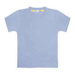 T-shirt bawełniany niebieski