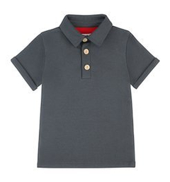 Koszulka polo grafitowa