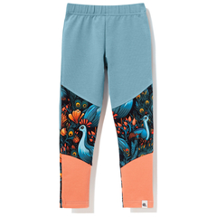 Legginsy dziewczęce Pawie oczka