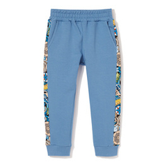 Spodnie dresowe niebieskie z lampasem Morska przygoda