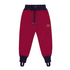 Spodnie softshell czerwone