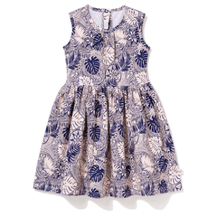 Sukienka bez rękawów, Basic liście monstery