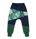 Spodnie baggy granatowe Monstera 