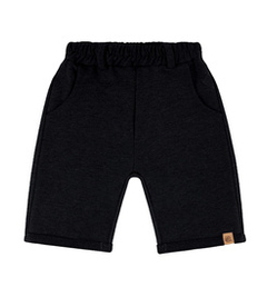 Krótkie spodenki chłopięce czarne