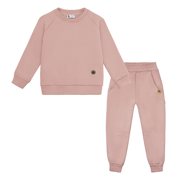 Dres Basic pudrowy róż 