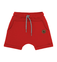 Krótkie spodenki chłopięce, czerwone