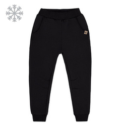Ocieplane spodnie dresowe Igo czarne