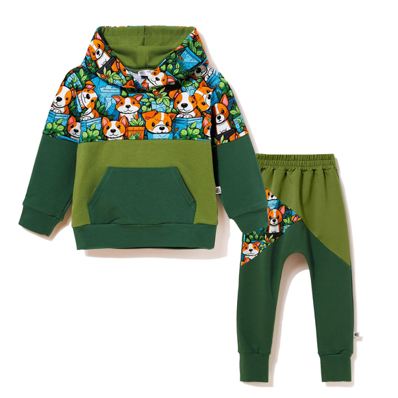 Bawełniany dres chłopięcy Pupil