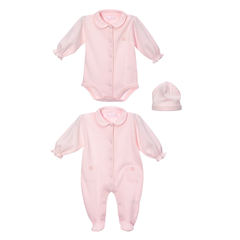 Zestaw niemowlęcy Susan różowy