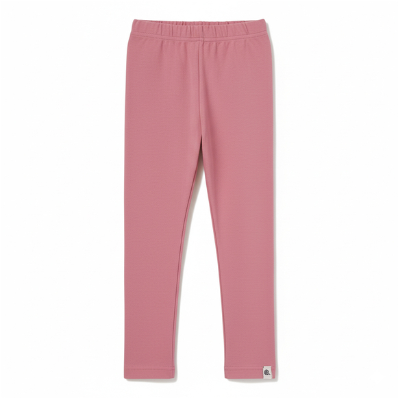 Bawełniane legginsy ceglane