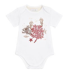 Body z krótkim rękawem Koralowiec