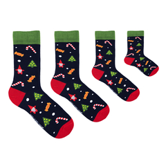 Skarpetki świąteczne cukierki dla całej rodziny