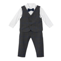 Elegancki zestaw niemowlęcy Xavier grafitowy