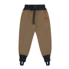 Spodnie softshell karmelowe