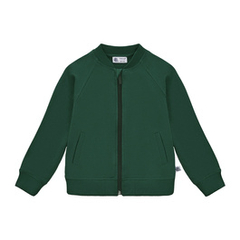 Bomberka bawełniana Basic ciemnozielona