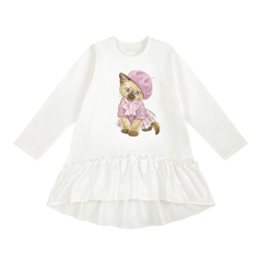 Bluzotunika z falbanką Kicia