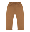 Spodnie chłopięce proste brązowe