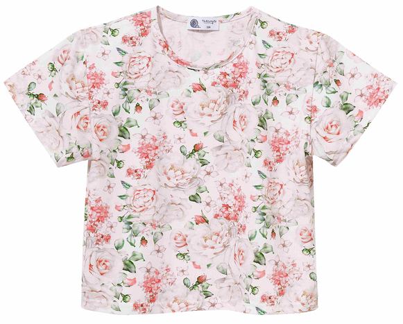 T-shirt oversize Rose