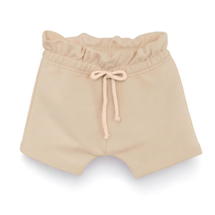 Bawełniane spodenki niemowlęce, beżowe