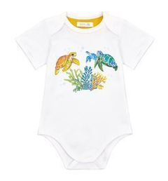 Body z krótkim rękawem, żółwie