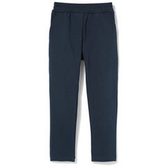 Spodnie bawełniane niemowlęce, granatowe