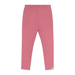Bawełniane legginsy ceglane