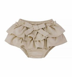 Bloomersy ze spódniczką beżowe