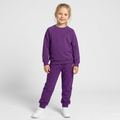 Bluza dresowa Basic śliwkowa