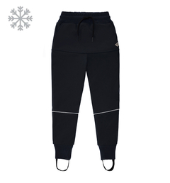 Ocieplane spodnie softshell czarne