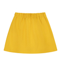 Spódnica z kieszenią musztardowa 