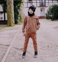 Spodnie dresowe, bojówki brązowe