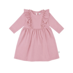 Sukienka ze skrzydełkami różowa